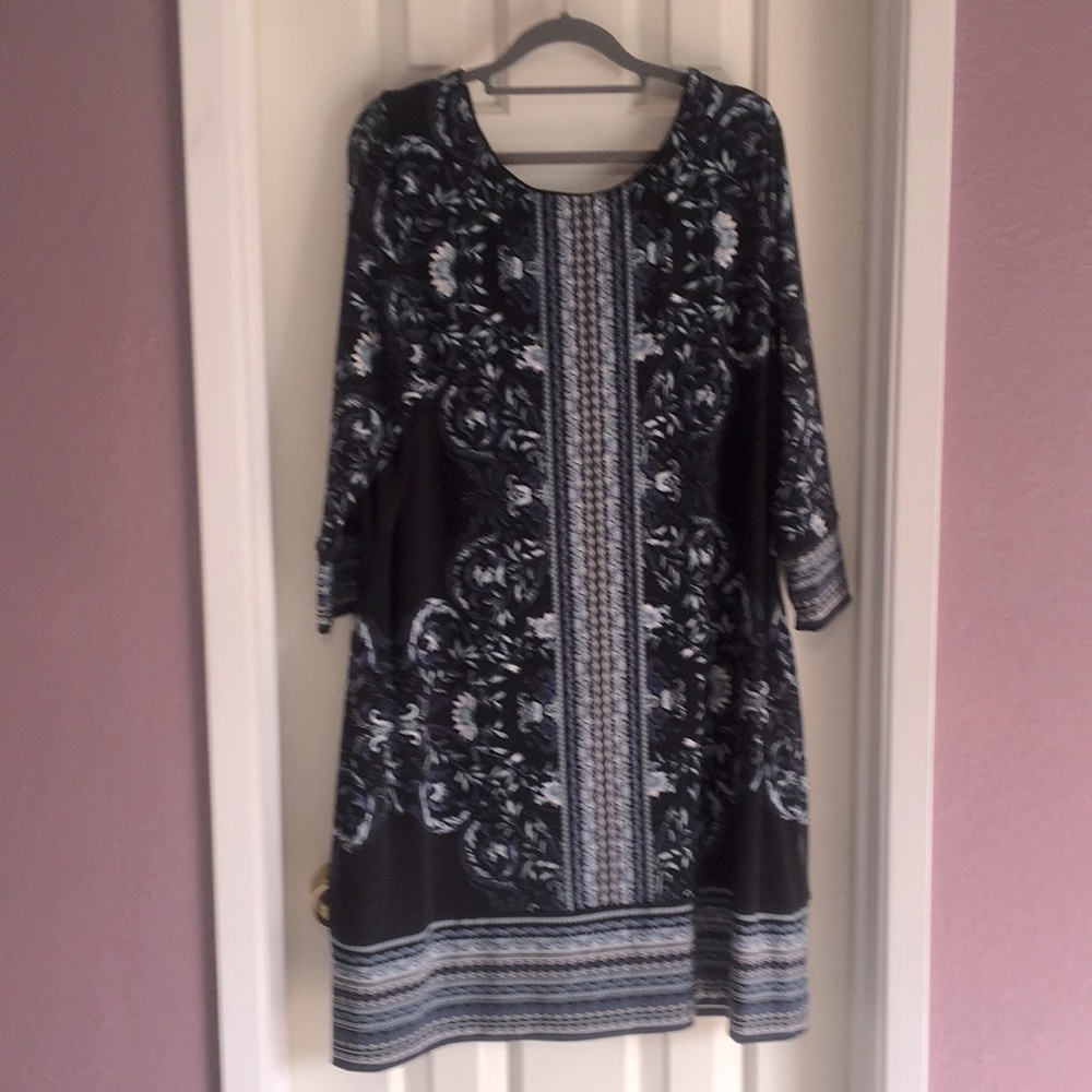 4-Way Reversible Knit Shift Midi Dress